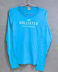 Hollister Branded Original For Cotton Women T Shirt