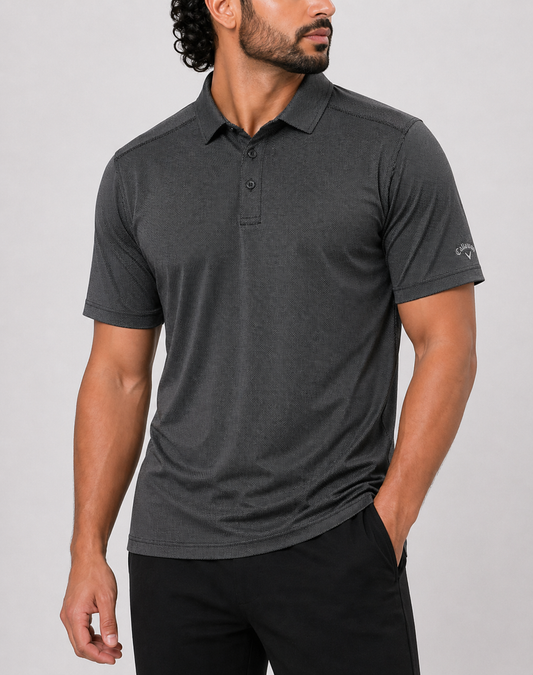 Callaway Men Sport Gray Polo T Shirt