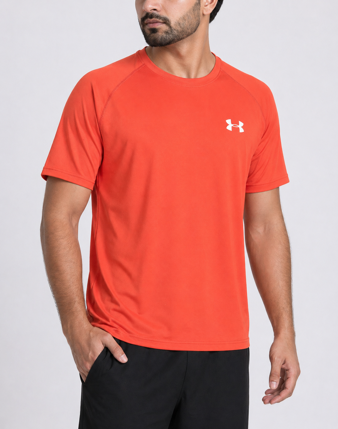 Under Armour Men Sport Orange T Shirt – Preloved Labels