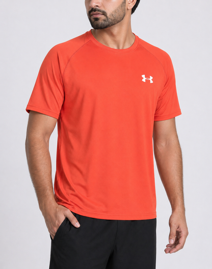 Under Armour Men Sport Orange T Shirt – Preloved Labels