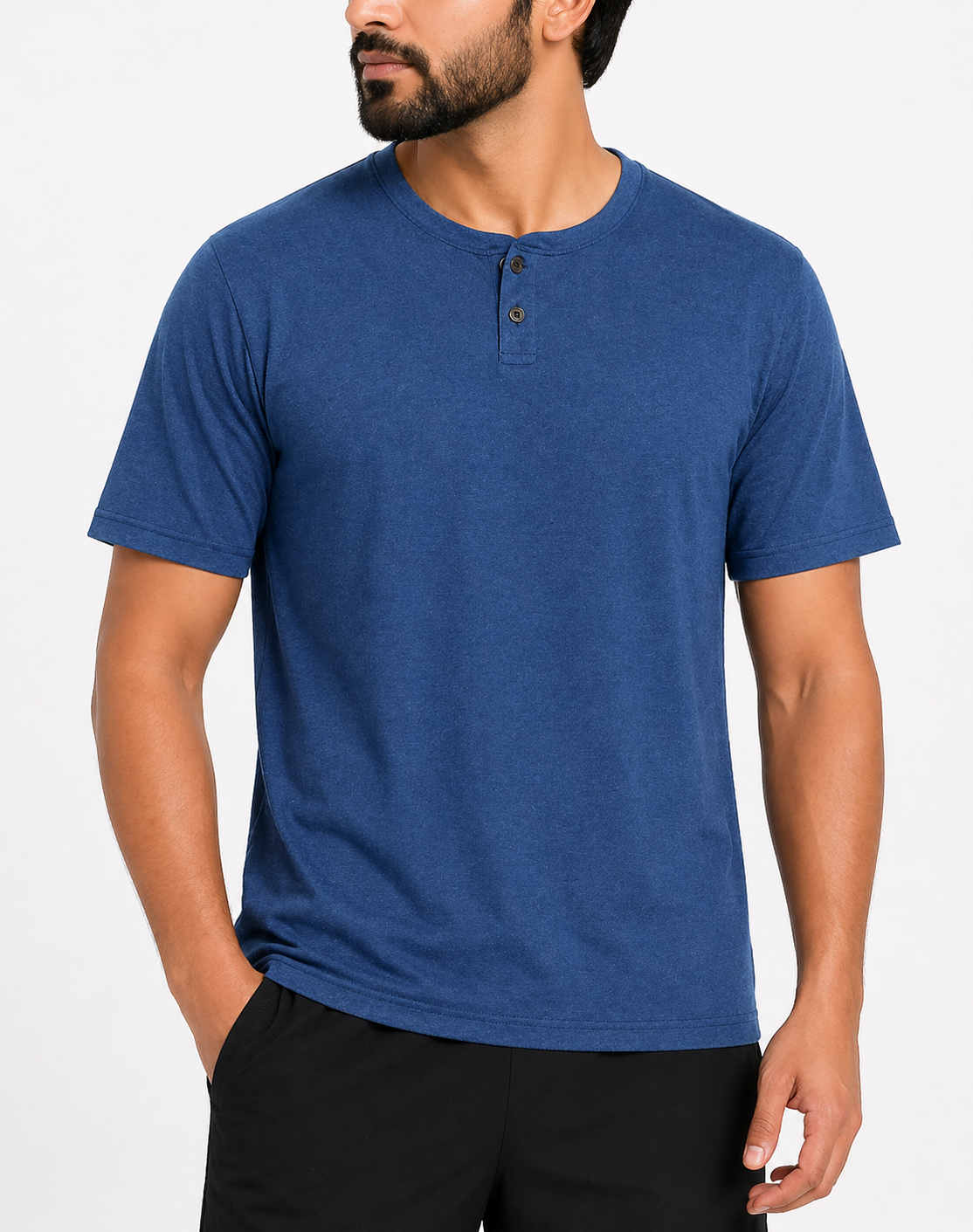 Blue Black Men Sport Blue T Shirt – Preloved Labels