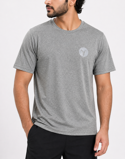 Asher Men Sport Gray T Shirt