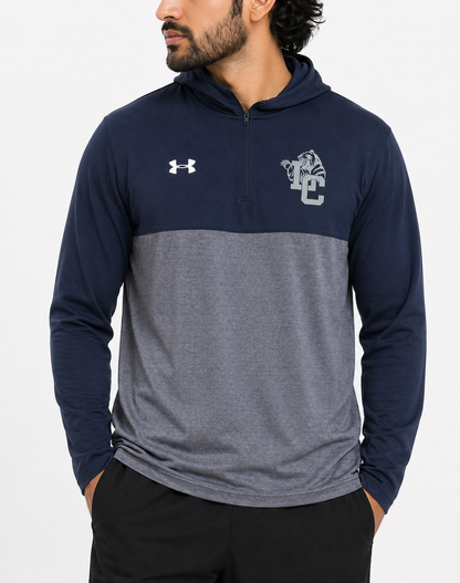 Under Armour Men Sport Blue Hooded T Shirt – Preloved Labels