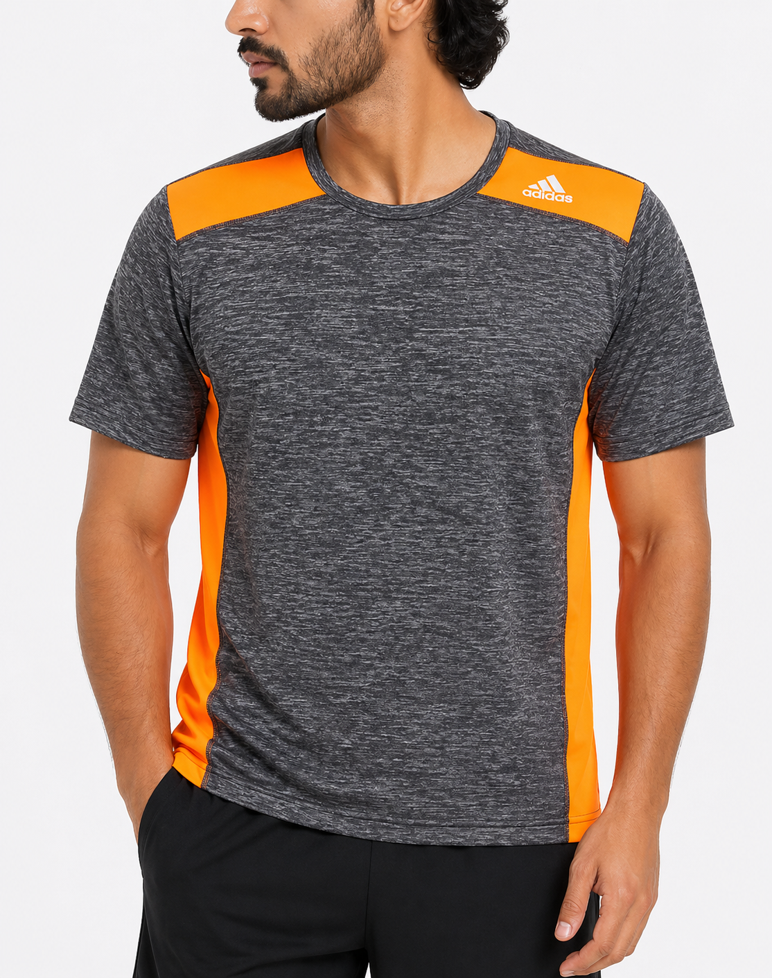 Adidas Men Sport Gray T Shirt