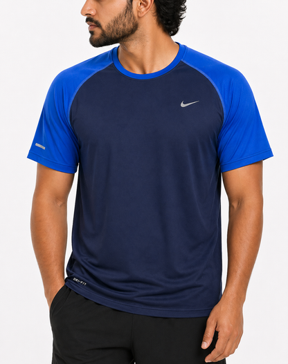 Nike Dri Fit  Men Sport Blue T Shirt – Preloved Labels