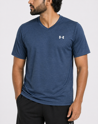 Under Armour Men Sport Blue T Shirt – Preloved Labels