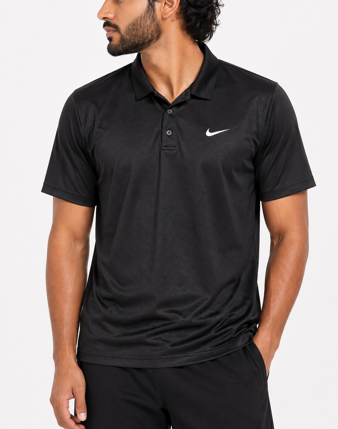 Nike Golf Men Sport Black Polo T Shirt – Preloved Labels