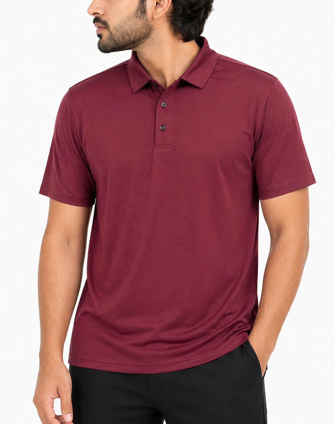Greg Norman Men Sport Maroon Polo T Shirt – Preloved Labels