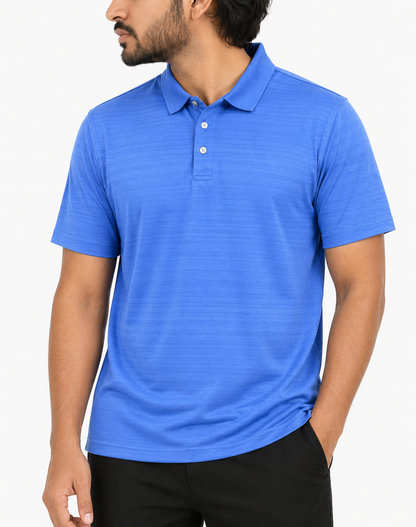 Croft & Borrow  Men Sport Blue Polo T Shirt – Preloved Labels