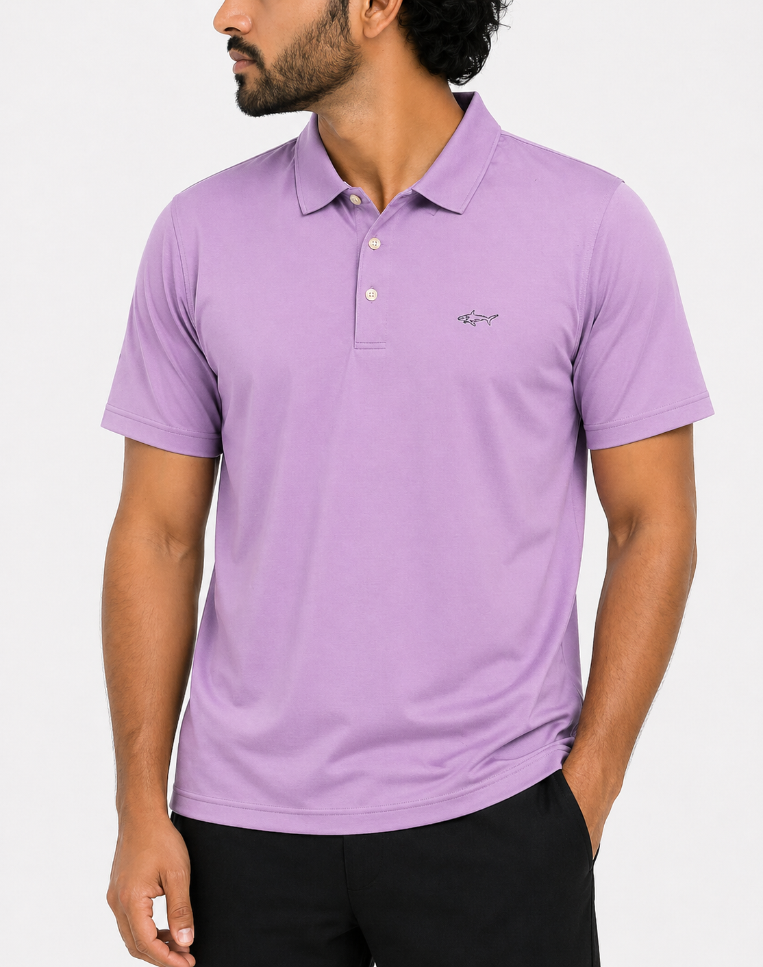 Greg Norman Men Sport Purple Polo T Shirt – Preloved Labels