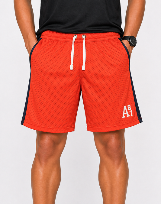Aeropostale Men Sport Orange Short
