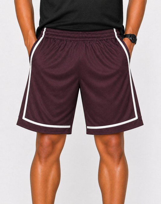 Badger Men Sport Maroon Short