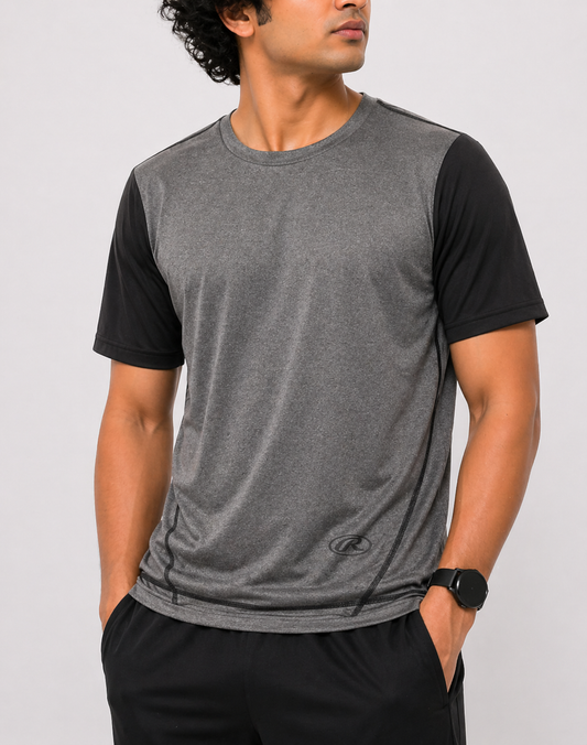 Rawlings Men Sport Gray T Shirt