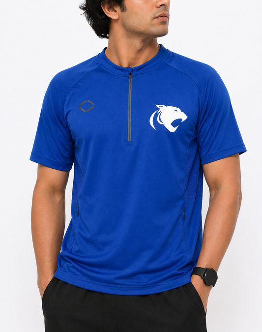Evoshield Men Sport Blue T Shirt
