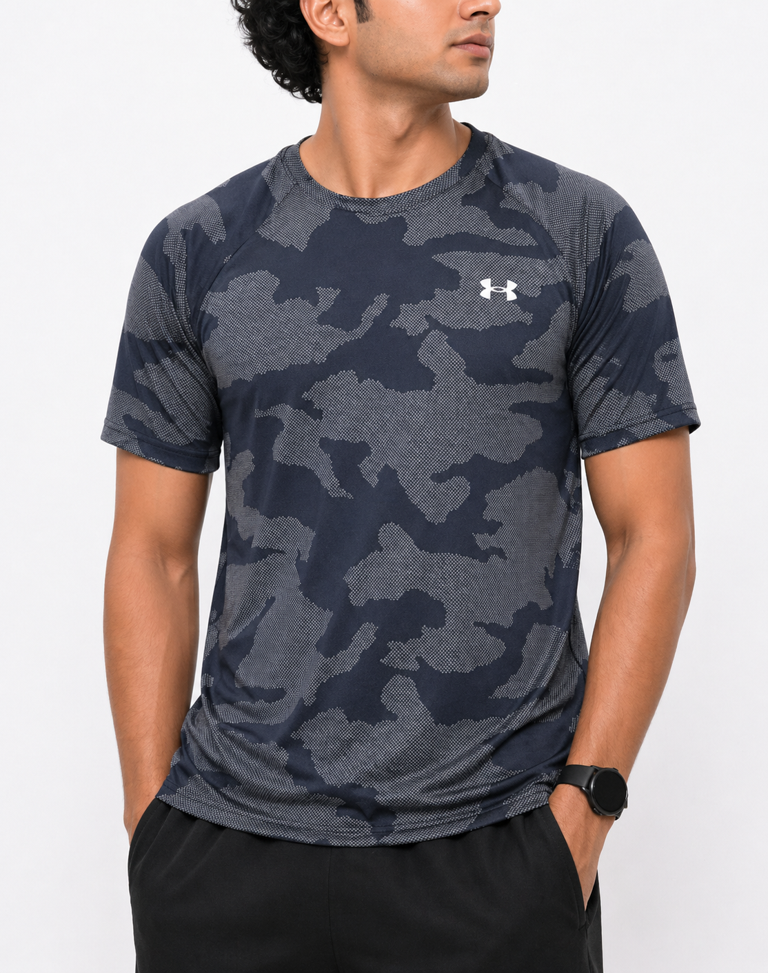 Under Armour Men Sport Blue T Shirt – Preloved Labels