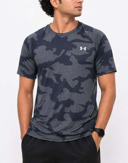 Under Armour Men Sport Blue T Shirt – Preloved Labels