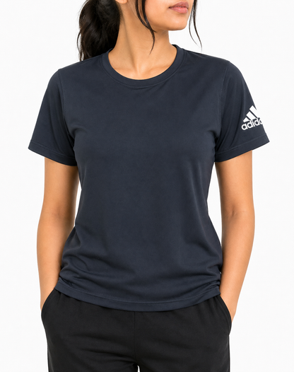 Adidas Women Sport Blue T Shirt – Preloved Labels