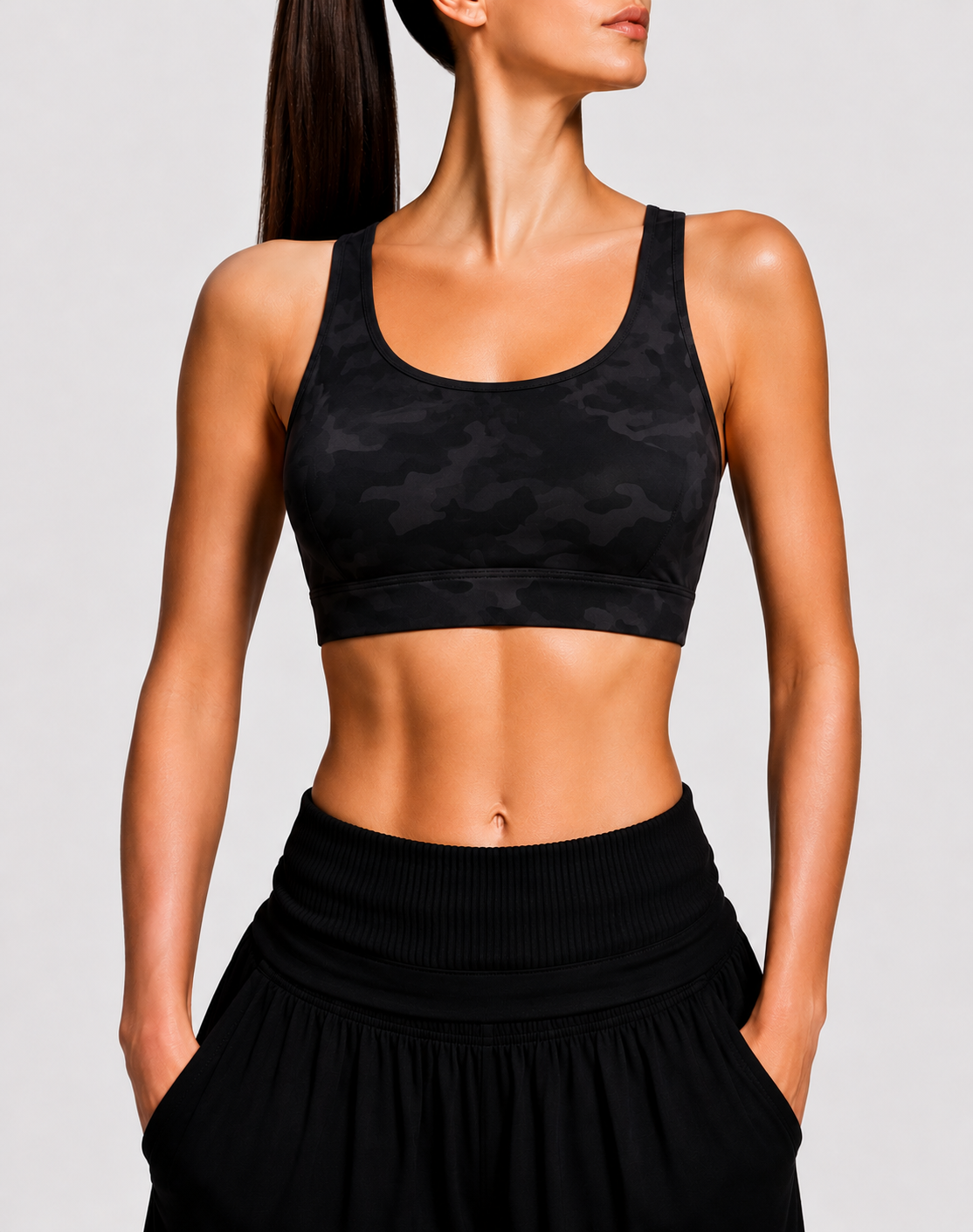 Crz Yoga Women Camouflage Sport Bra