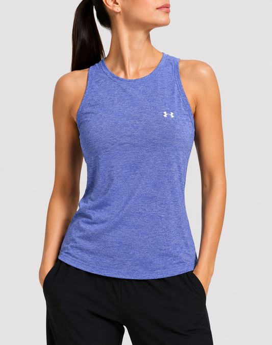 Under Armour Women Sport Blue Vest T Shirt