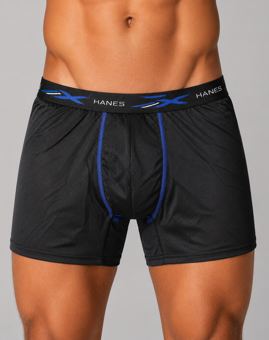 Hanes Men Sport Black Underwear