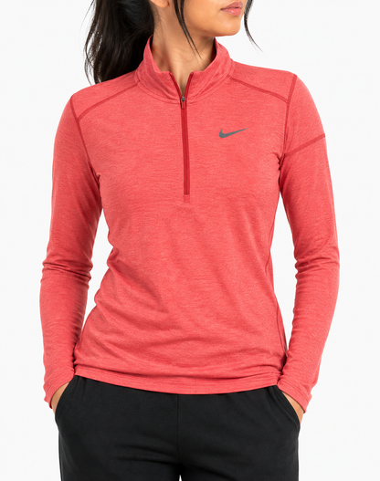Nike Dri Fit Women Sport Peach T Shirt