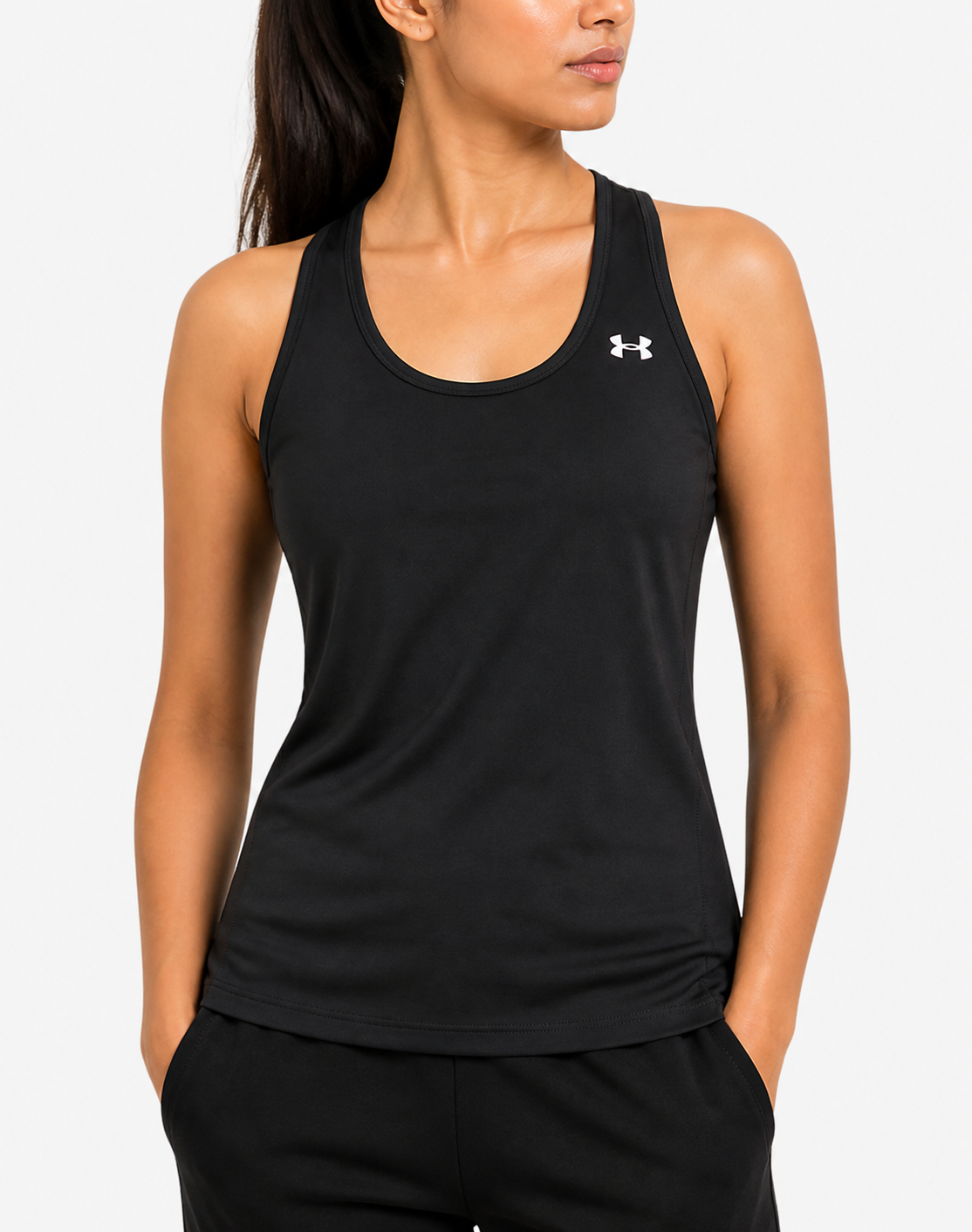 Under Armour Women Sport Black Vest T Shirt – Preloved Labels