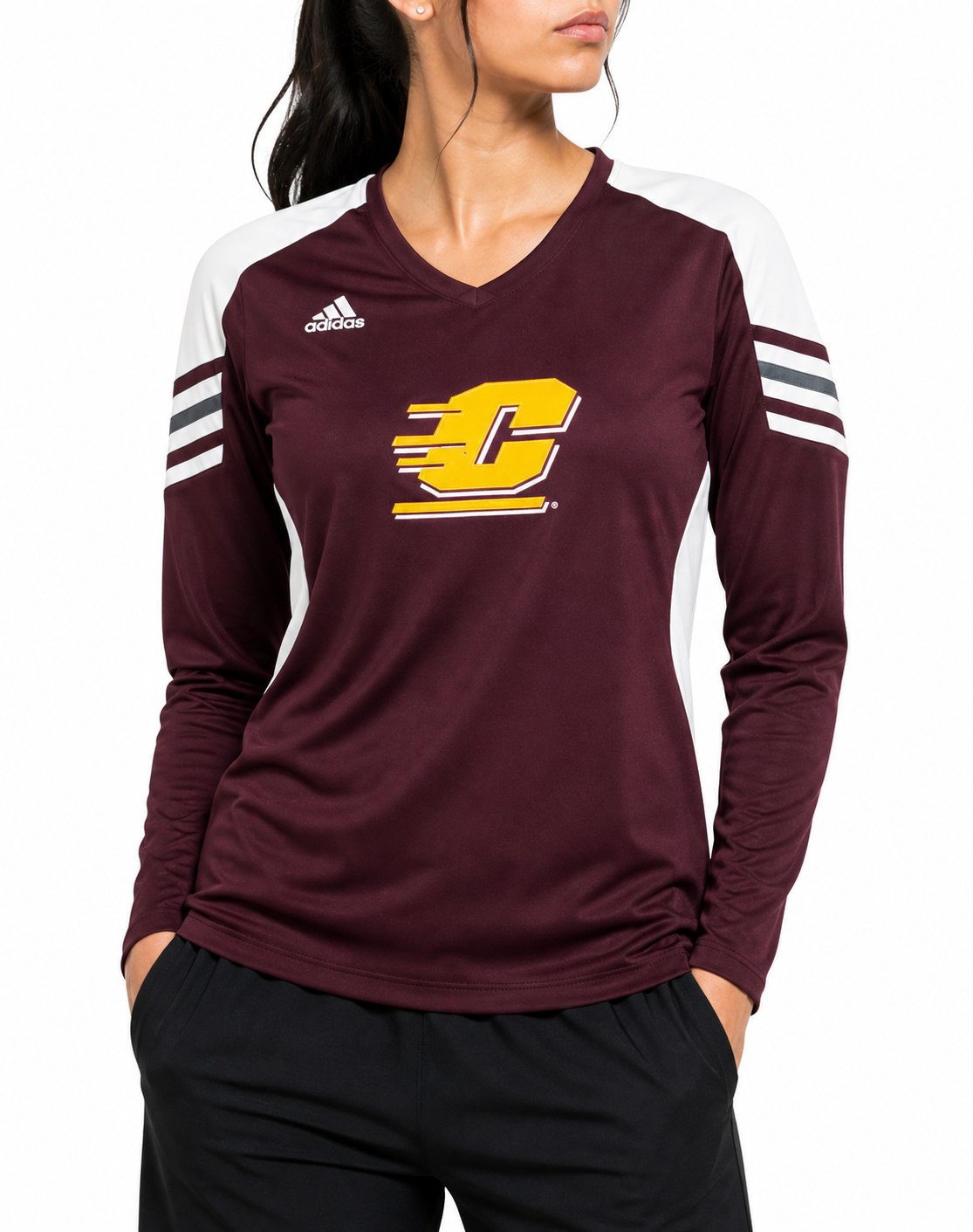 Adidas Women Sport Maroon T Shirt – Preloved Labels