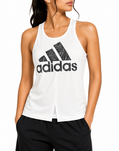 Adidas Women Sport White Vest T Shirt – Preloved Labels