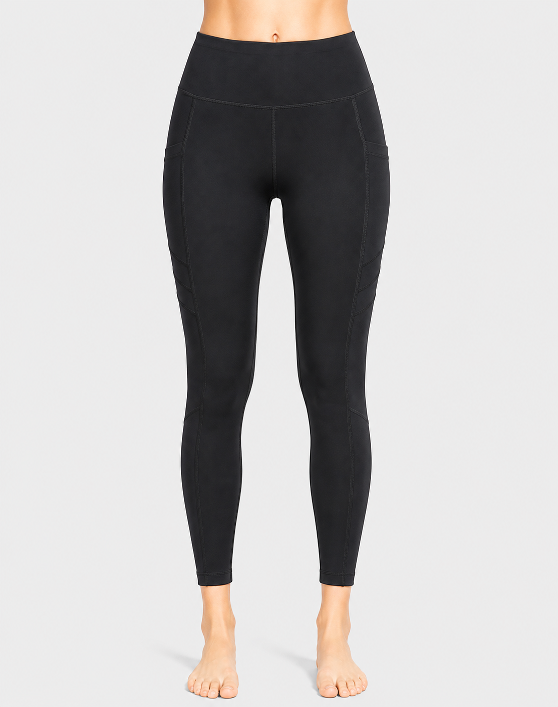 90 Degree Women Black Sport Tights