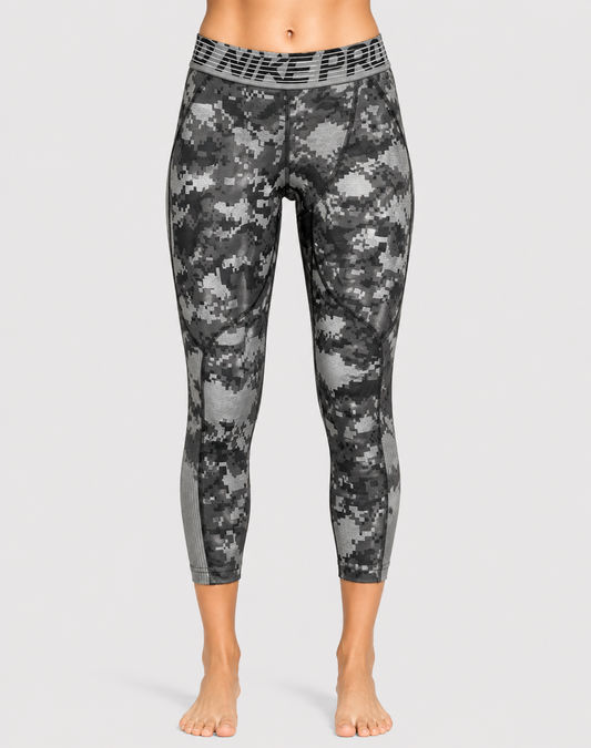 Nike Pro Women Gray Sport Tights