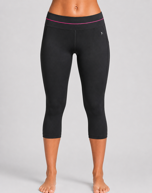 Danskin Now Women Black Sport Tights