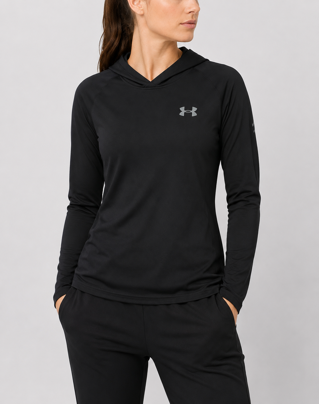 Under Armour Women Sport Black T Shirt – Preloved Labels
