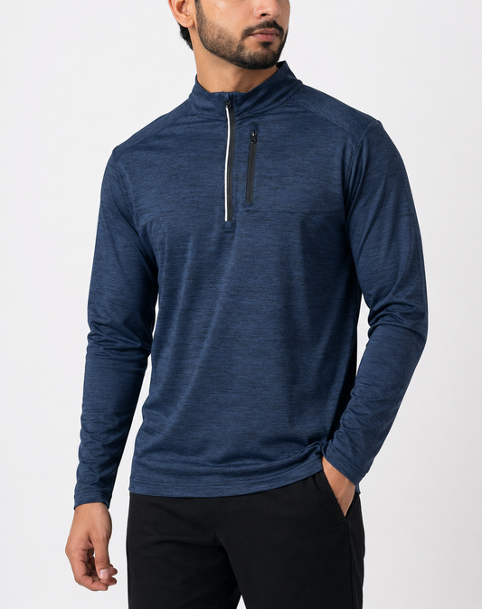 Liberty Pro Men Sport Blue Polo T Shirt