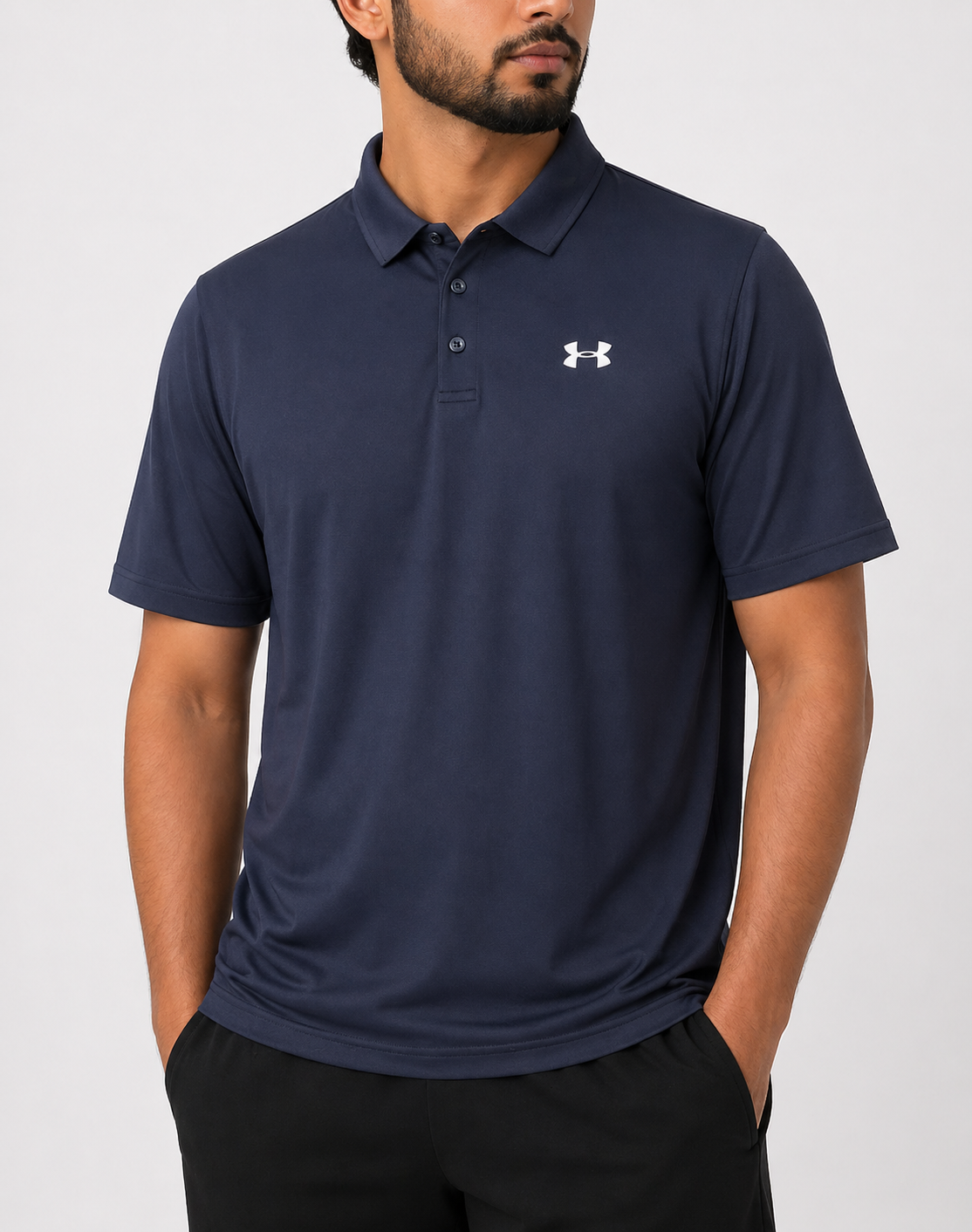 Under Armour Men Sport Blue Polo T Shirt – Preloved Labels