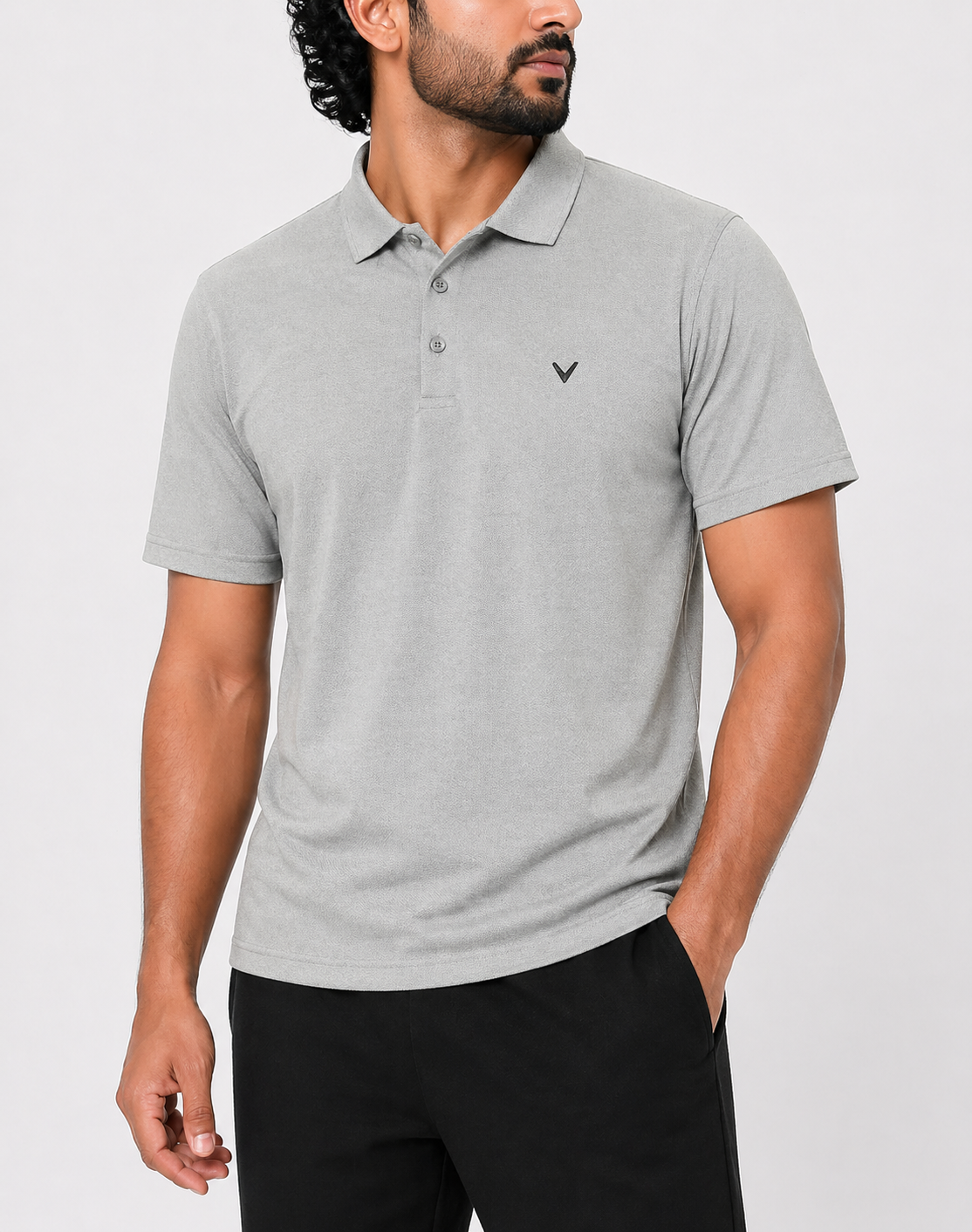 Callaway Men Sport Gray Polo T Shirt – Preloved Labels
