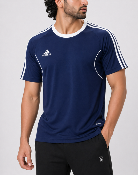Adidas Men Sport Blue T Shirt