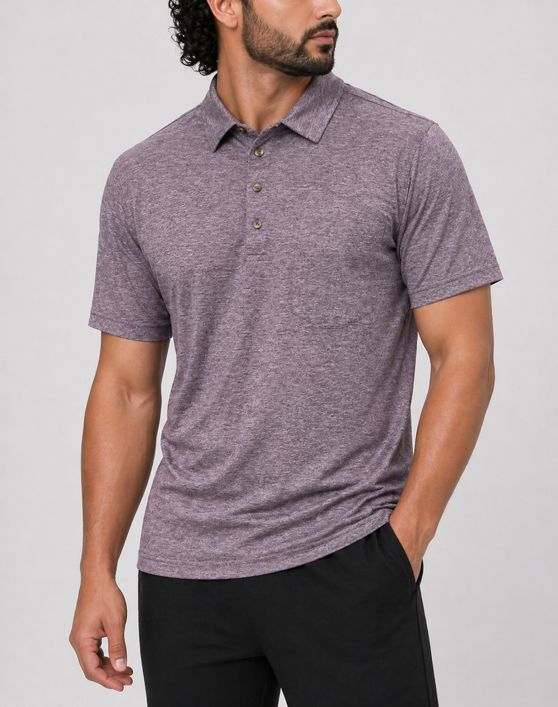 Hawker Rye Men Sport Purple Polo T Shirt – Preloved Labels