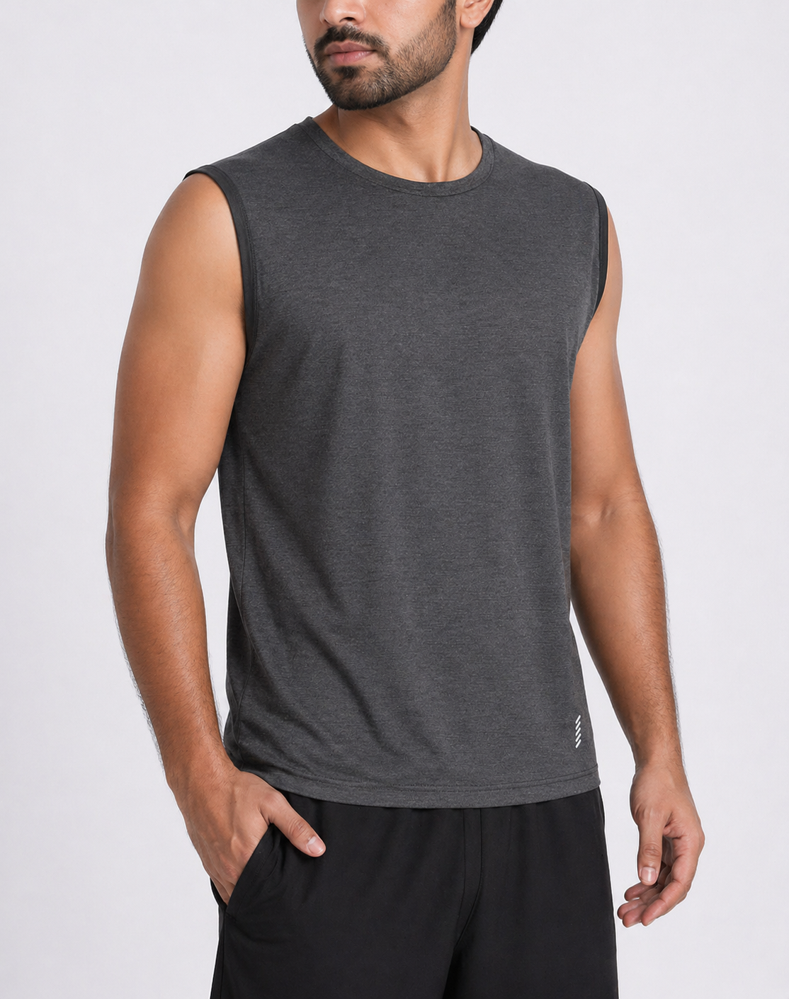 Balance Collection Men Sport Gray Vest T Shirt – Preloved Labels