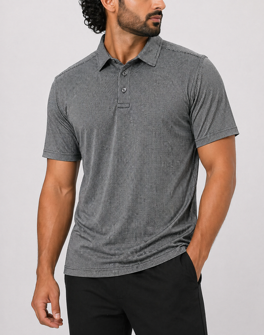 Fj Men Sport Gray Polo T Shirt