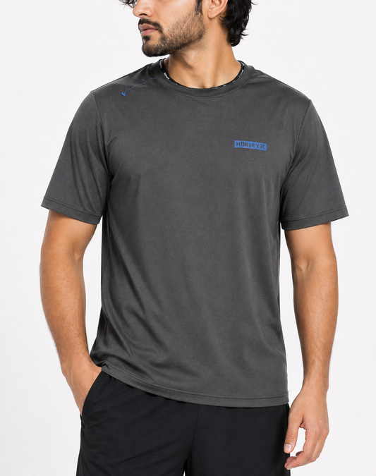 Hurley Men Sport Gray T Shirt