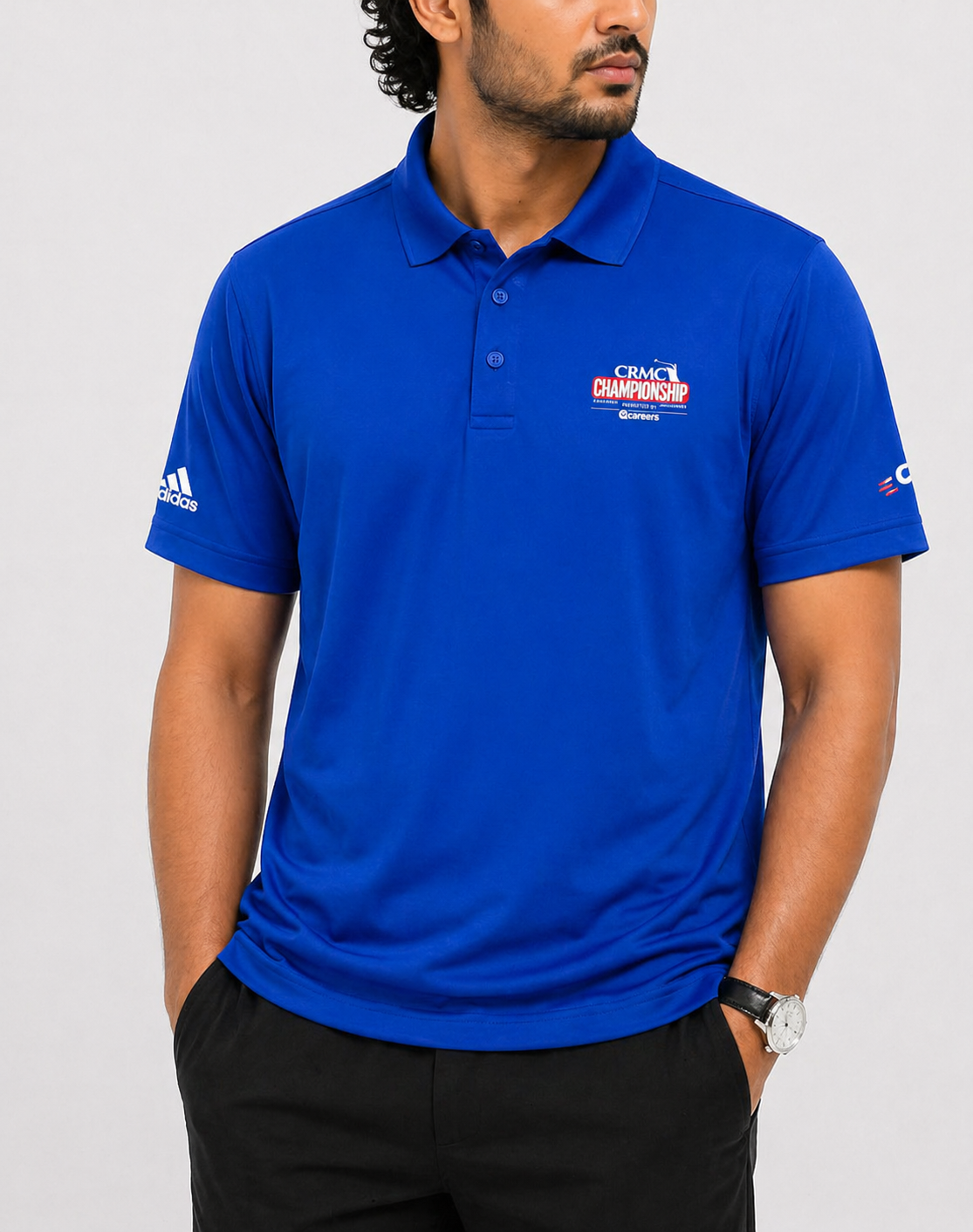 Adidas Men Sport Blue Polo T Shirt – Preloved Labels