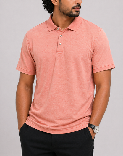 APT.9 Men Sport Orange  Polo T Shirt – Preloved Labels