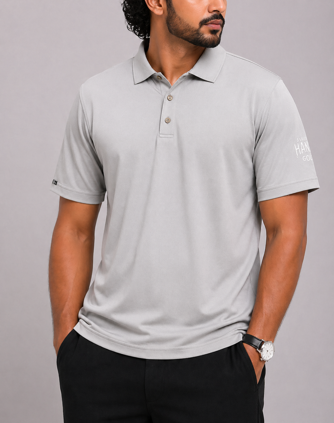Adidas Men Sport Gray Polo T Shirt – Preloved Labels