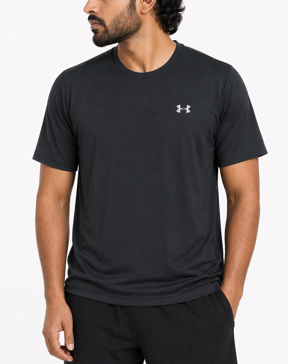 Under Armour Men Sport Black T Shirt – Preloved Labels