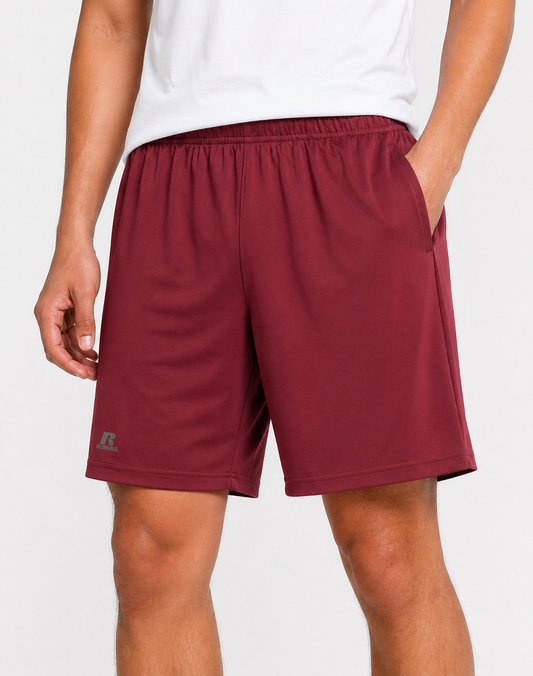 Russell Men Sport Maroon Short