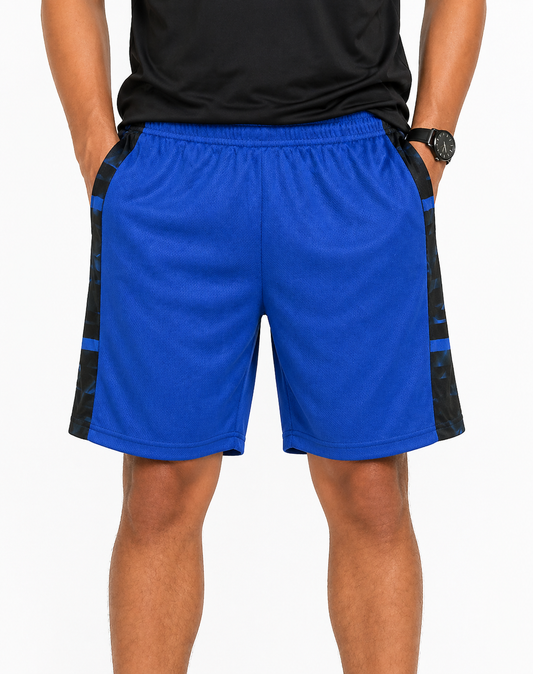 Real Essentials Men Sport Blue Short