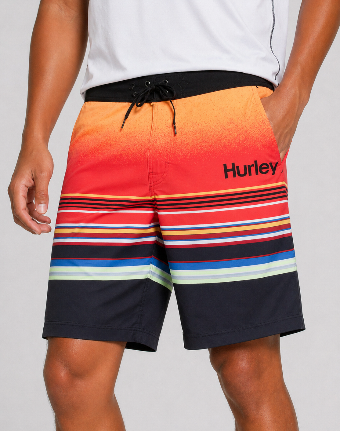 Hurley Men Sport Orange Short