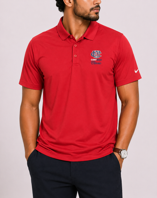 Nike Golf Men Sport Red Polo T Shirt