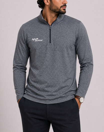 Nike Dri Fit Men Sport Gray Polo T Shirt