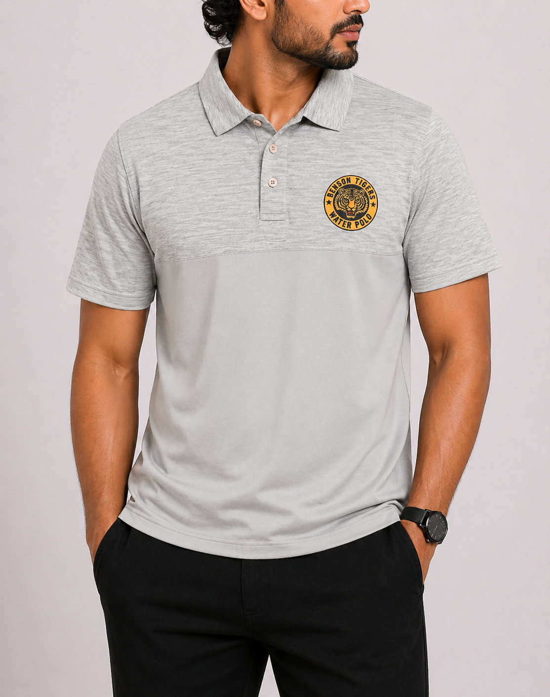 Augusta Men Sport Gray Polo T Shirt – Preloved Labels